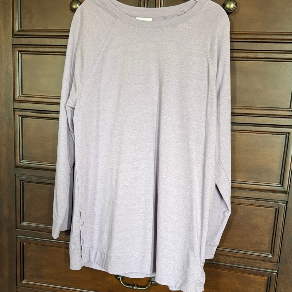 J. Jill Soft Purple Long Sleeve Top